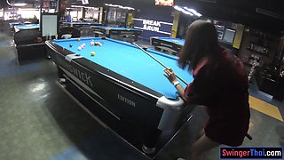 Big butt Thai bar girl massage bj