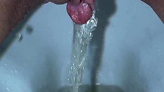 Morning Urination-close-up! Pads! Female POV!