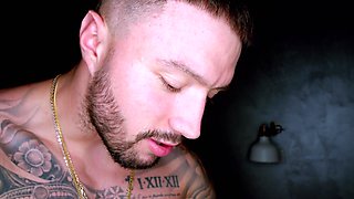 Curvy Busty Plump-assed Brunette Sub Slut Drinks Pee & Endures Hardcore DP During Wild Gangbang