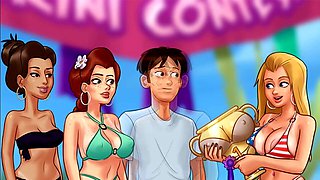 Cartoon sexxxxxxxx, super sexy blonde, fantasy