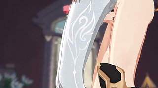 Genshin Impact - Odette Passionate Sex Scene - 3D Hentai Animation