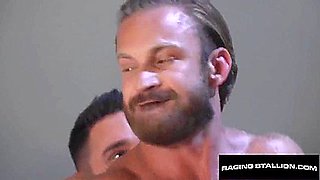 Muscled Muscle Flip Pounds Magnificent Grizzly At Airport Terminal