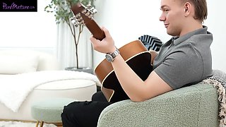 Anissa Kate seduces hard dick with her massive tits and tight pussy