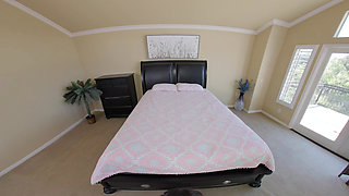 Aria Sneaks Over to Fuck Her Stepbrother