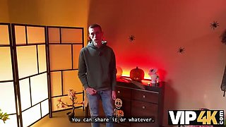 Halloween Witch Ritual Turns Into Hot Creampie with Vanessa Leone - Full HD POV Czech Sex