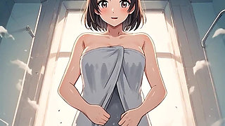 Uncensored video of 18 Year old Anime Girl, 3D Cartoon on closeup by Kiidzy Animates, AI Generated Cartoon content 3D Animation