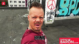 Deutsch action with wild Adrienne Kiss and Adrienne from DATING BARON