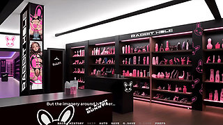 My New Girlfriend  Taboo Hentai Game  Ep.37 Step Sis Buy a New Dildo with My Friend!