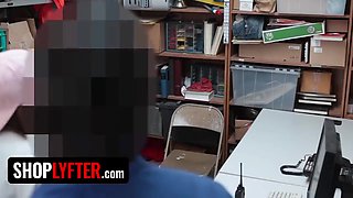 Hayden Hennessy In Perv Security Officer Bends Over Naughty And Makes Her Regret Stealing