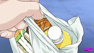 Tits fuck smut with fiery side chick from Hentai Pros