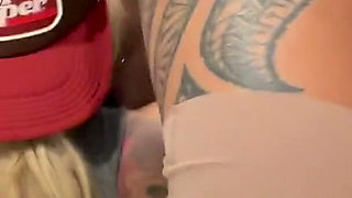 Lucky Fan - Quick Blowjob in the Van in the Parking