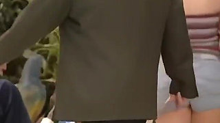 Young Girl with Big Natural Tits Gets Fucked Hard in the Ass by a Wild BBC