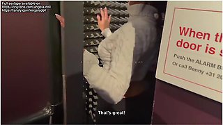 Angela Doll - Condom Breaks While She Fucks With A Stranger Which Have A Big Black Cock !!