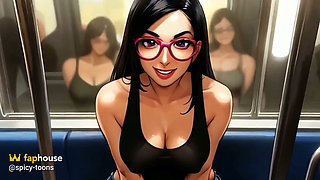 Lin Gets Fucked on the Train