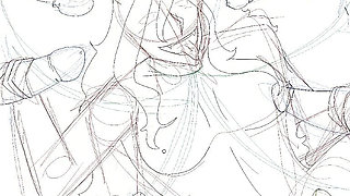 Red-haired succubus dominated