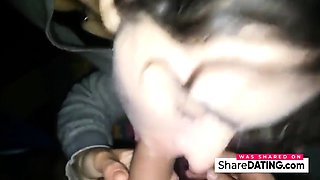 Amateur Italian Blowjob and Facial - Homemade Oral Fun