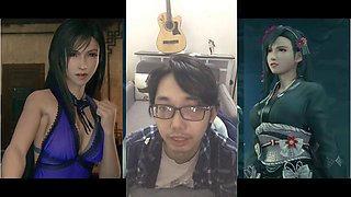 Three-dimensional Tifa from Final Fantasy gets steamy in this hentai