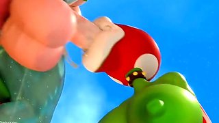 Rosalina and Four piranha plants? [Wyerframez] [Sub