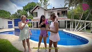 Our Stepmother Teaches Us How to Win the Squirt Contest for a Million Dollars.