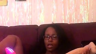 Dorothy Black and Britney use the toy