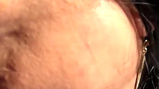 Kitchen Blowjob Surprise. Deepthroat, Cum in Mouth and Double Oral Finish
