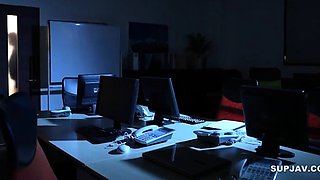 Beautiful Office Lady Gangbang On The Bus.