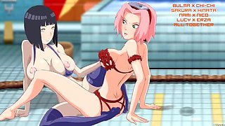 Hentai Lesbian Orgy - One Piece - Naruto - Dragon Ball and More P51