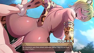 Cusi from Guardians of Eden in an anime hentai adventure