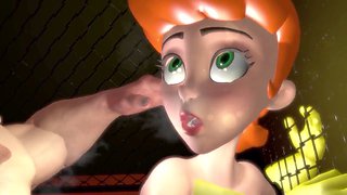 Milf in the pleasure cage - Dexter's Lab spoof featuring Wraith931
