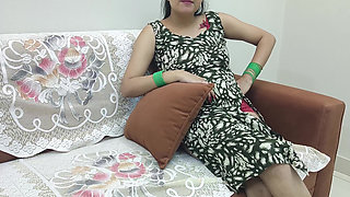 Indian Sara 18 Yo Teenager Solo on the Couch