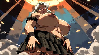 Ai Cartoon BBW Dancing Women Clips