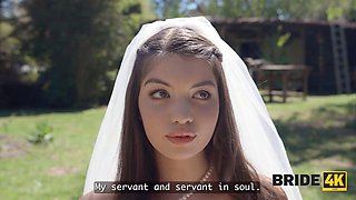 Anha Bellissima Bride Craves Steve Qs Cum on Wedding