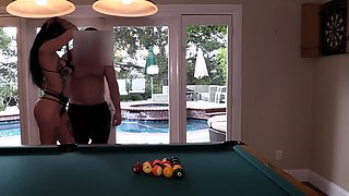 Mexicana blowjob with her big boobs