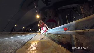 1000 Km Trip With Julia North And All Her Pissings And Squirtings