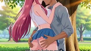 Risky Outdoor fucking with Stranger Animation 3D
