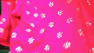 Indian Queer Crossdresser Bottom Gaurisissy real hardcore lovemaking in pinkish lehanga pressing her monstrous mounds