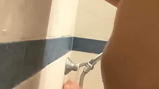 Riding My Dildo in the Bathtub Like a Dirty Girl