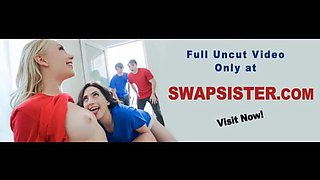 Stepbrothers Want to Screw Their Sexy Stepsisters in a Swap Orgy - Swap Family