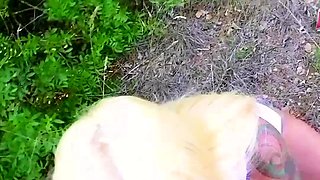 Outdoor amateur anal and ass to mouth with german teen POV
