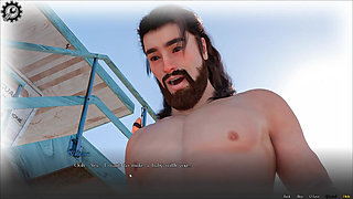 Stepmom Loves William Huge Cock and Giving Boobjob on Beach