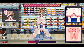 Young Big Breasted Woman Store Clerk All Morning Sex Scenes  - Hentai Pixel Game