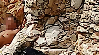 French Teacher Blowjob Nudist Beach Sea - Extreme Cumshot