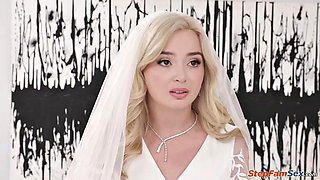 Blonde Bride Lexi Lore Deep-Throats Seth Gamble Before He Pulls Out His Dick And Pounds Her P