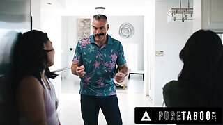 Well-made Charles Dera and Lulu Chu at threesome action