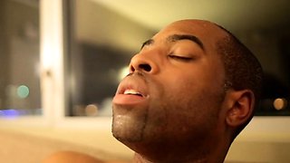 Big cock EXGF interracial busty geek coed blowjob