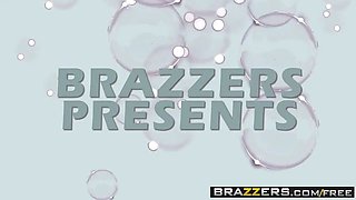 Brazzers - giant raw arses - big wet Bubble Butt bath scene starring Candice Dare, Michael Vegas and