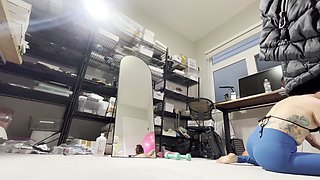 Dickflash Fitness Adventure Part 1 Flashing Behind My New Roomate