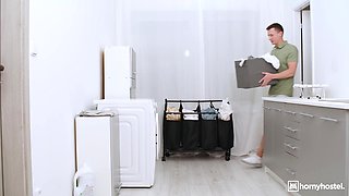 Cheating at Horny Hostel: Borrowing Your Boyfriend’s Dick - Charlie Dean and Tattooed Redhead Eva Ray