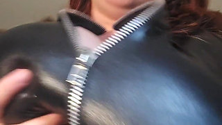 Big Tit Whore in Latex Seduces You Into Cheating on Your Wife