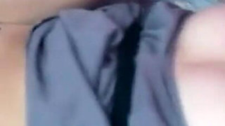 Tattooed Brunette Babe Gets Fingered and Creampied in Bed